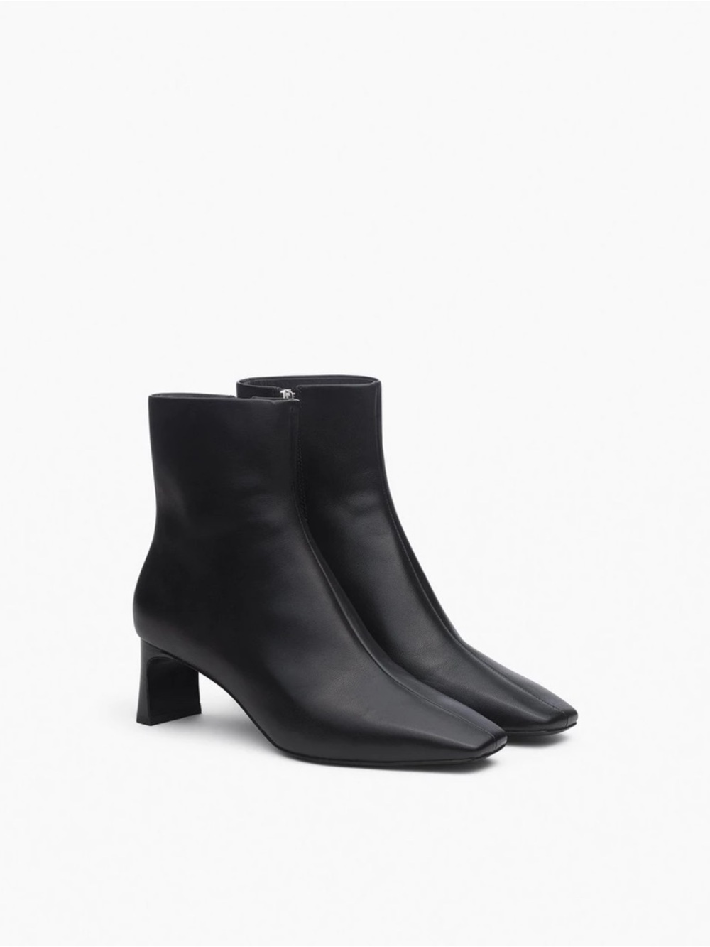 Rag & Bone Avery Black Leather Ankle Boots